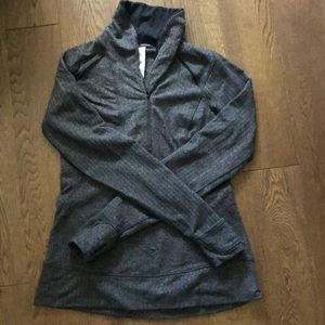 Lululemon long sleeve 3/4 zip up.